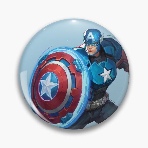 Item preview, Captain America Marvel Rivals prestige image designed and sold by Applesaucemeow-.