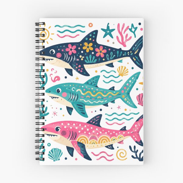 Item preview, Shark, Tropical Ocean, Aesthetic Marine Life, Summer Beach Shark Lover designed and sold by Sprinkle12345.