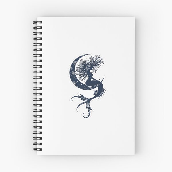 Item preview, Starlace Mermaid on Crescent Moon sticker  designed and sold by Designertanya.