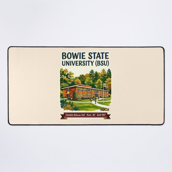 Item preview, Bowie State University Charlotte Robinson Hall Vintage Art designed and sold by EvergreenPark - Tee Studio.