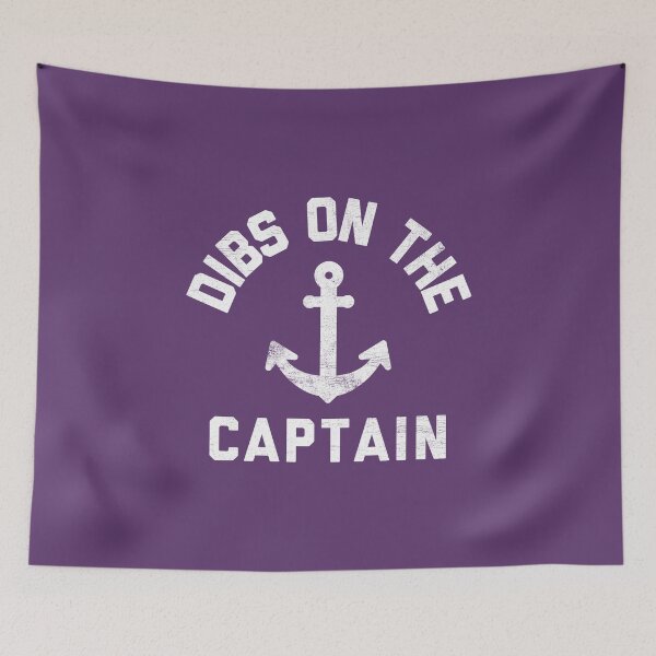 Item preview, Dibs On The Captain, Boat Captain, Captain Wife, Funny Captain Girlfriend Wife Gifts, Boating Mom #3 designed and sold by SalahBlt.