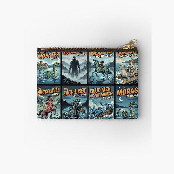 Item preview, Scottish Cryptid Legends Retro Pop Art Collection designed and sold by redsharkuk.