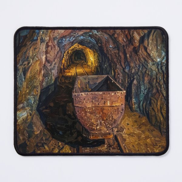 Artikelvorschau, Lore im Bergwerk gemalt entworfen und verkauft von kohlenjunge.