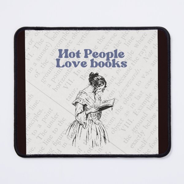 Item preview, Hot People Love Books designed and sold by Paper4Hearts.