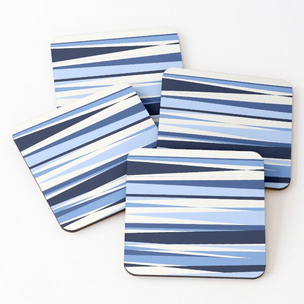 Item preview, Modern Abstract Blue Striped Seamless Pattern for Textile, Wallpaper and Surface Design designed and sold by ingapv.