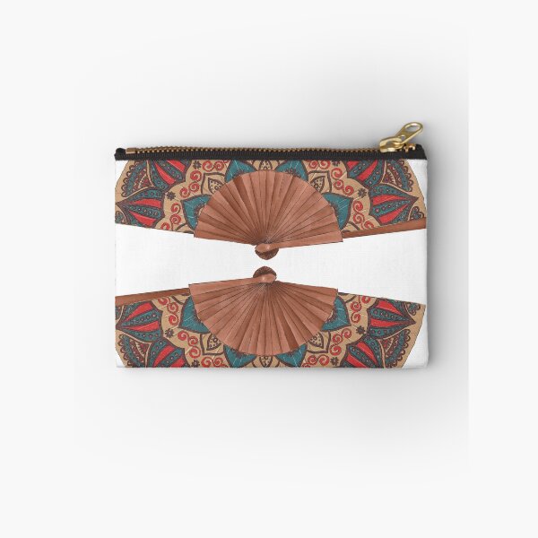 Item preview, Flamenco Fans – detailed hand‑drawn decorative illustration designed and sold by WorldOFaMillion.
