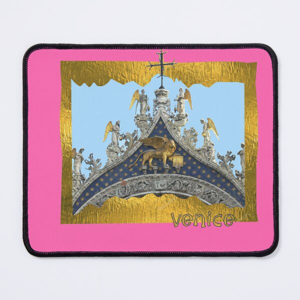 Item preview, Angels, The Winged Lion - Saint Mark Basilica Venice, Italy (Original Photography by ACCI) designed and sold by VanyssaGraphics.