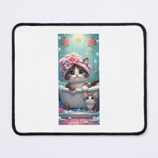 Item preview, Cat in the bath designed and sold by LeesMegamerch.