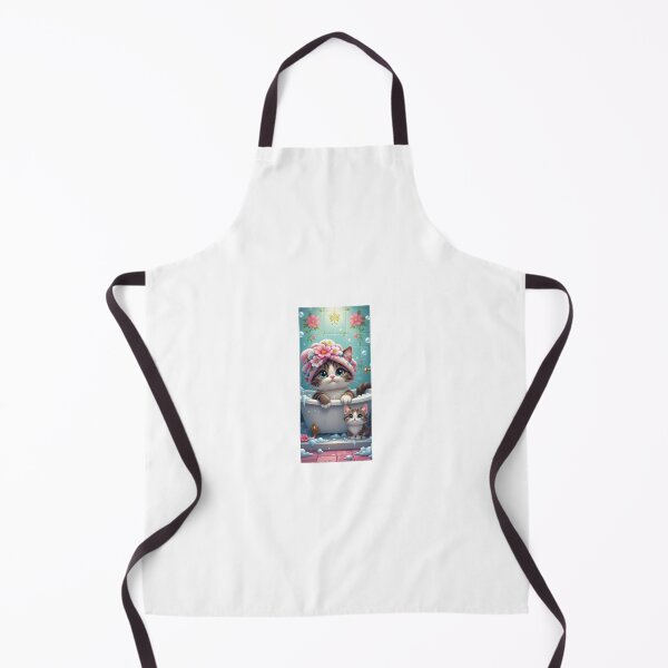 Item preview, Cat in the bath designed and sold by LeesMegamerch.