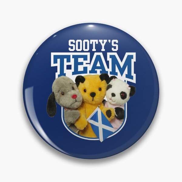 Item preview, Sooty Sweep & Soo Team Scotland Football World Cup designed and sold by All-And-Every.