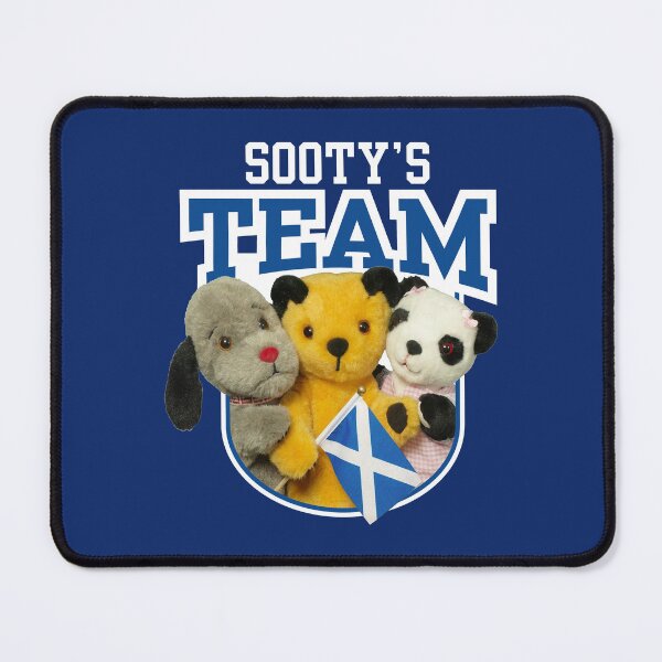 Item preview, Sooty Sweep & Soo Team Scotland Football World Cup designed and sold by All-And-Every.