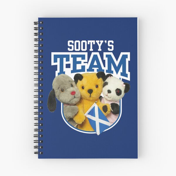 Item preview, Sooty Sweep & Soo Team Scotland Football World Cup designed and sold by All-And-Every.