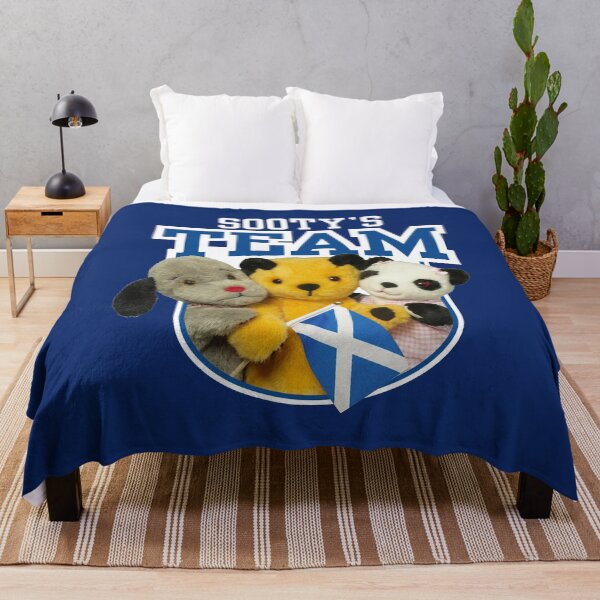 Item preview, Sooty Sweep & Soo Team Scotland Football World Cup designed and sold by All-And-Every.