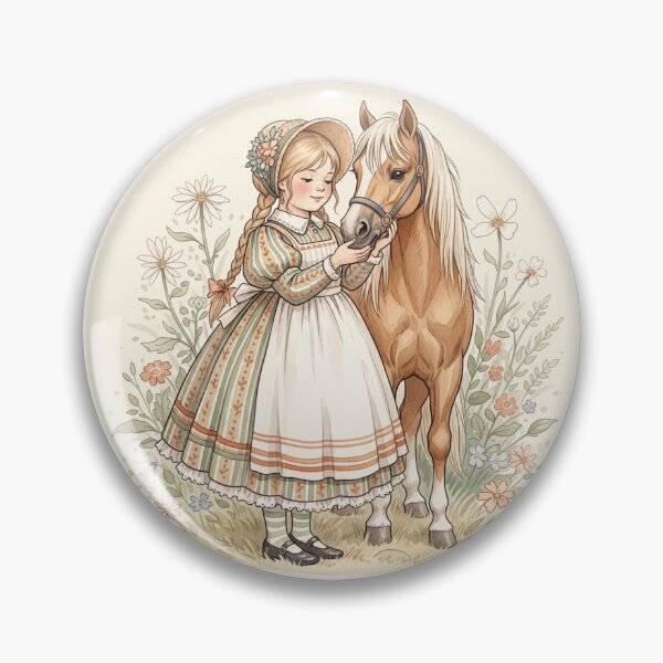 Item preview, Gentle Bonds: A Girl and Her Little Horse designed and sold by Pasteltone.