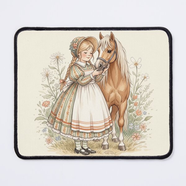 Item preview, Gentle Bonds: A Girl and Her Little Horse designed and sold by Pasteltone.