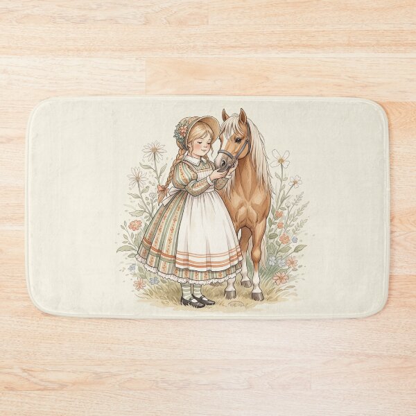 Item preview, Gentle Bonds: A Girl and Her Little Horse designed and sold by Pasteltone.