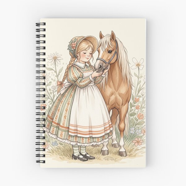 Item preview, Gentle Bonds: A Girl and Her Little Horse designed and sold by Pasteltone.