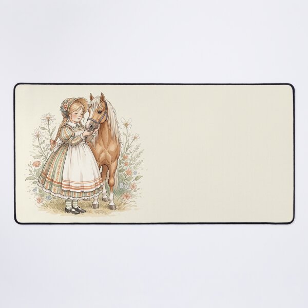 Item preview, Gentle Bonds: A Girl and Her Little Horse designed and sold by Pasteltone.