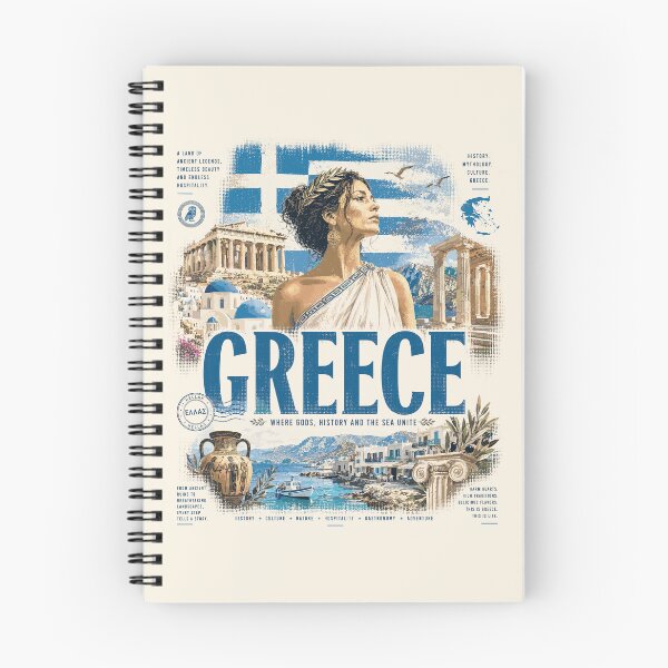 Item preview, Greece Vintage Design | Mythology, History & Timeless Beauty designed and sold by AtuqStudio.