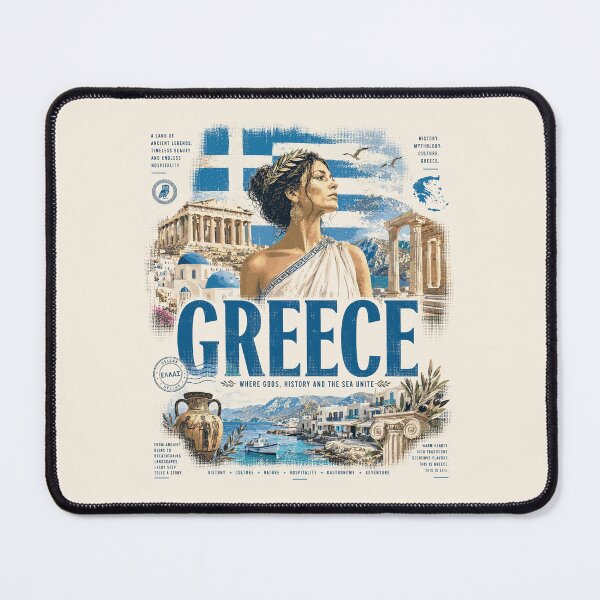 Item preview, Greece Vintage Design | Mythology, History & Timeless Beauty designed and sold by AtuqStudio.