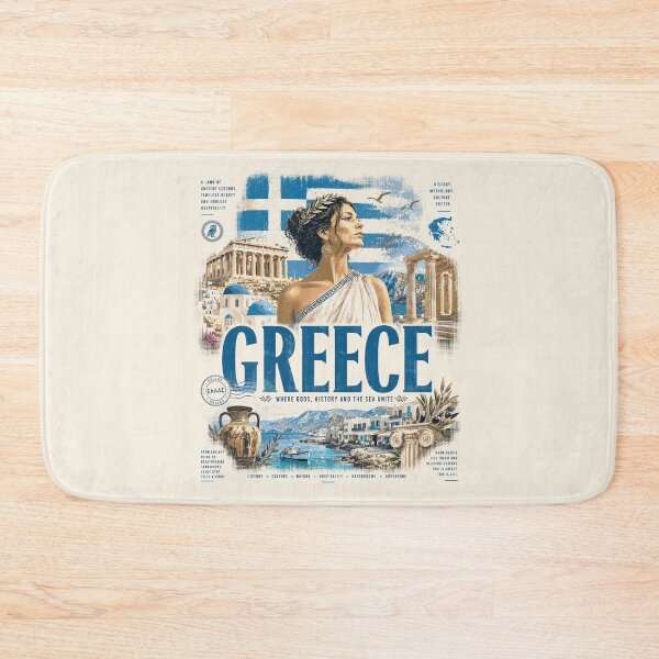 Item preview, Greece Vintage Design | Mythology, History & Timeless Beauty designed and sold by EdwinkOne.
