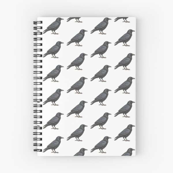 Item preview, Common raven – animal illustration designed and sold by JOANNASKAH.
