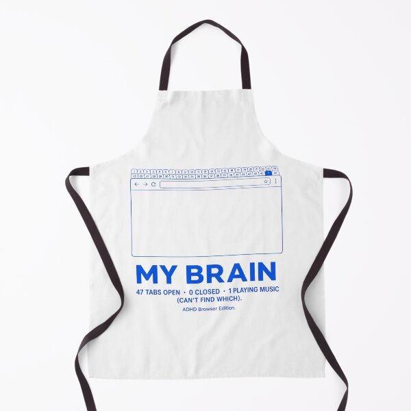 Item preview, My Brain Tabs Browser Edition ADHD Humor t-shirt designed and sold by Mosidrip.