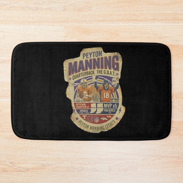Item preview, Peyton Manning GOAT Legend Colts Broncos QB designed and sold by ThatFootball12.