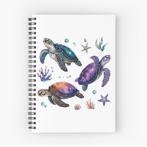 Item preview, Cosmic Sea Turtles designed and sold by PatternFly.