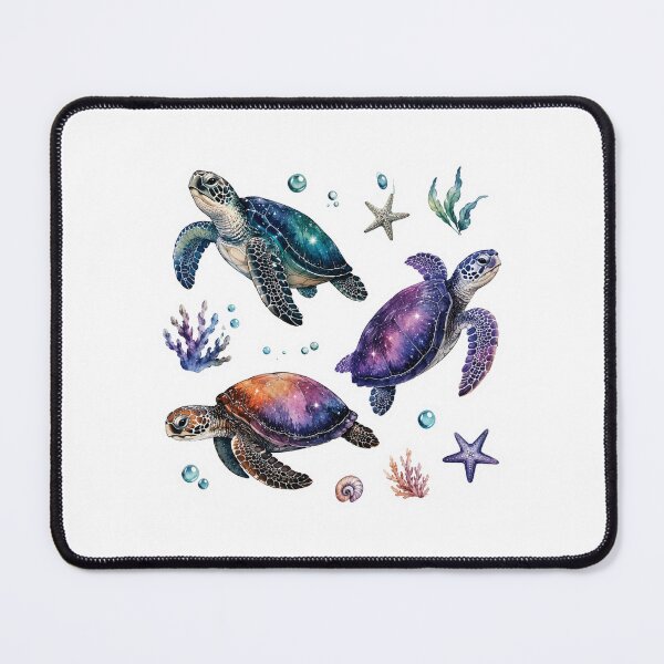 Item preview, Cosmic Sea Turtles designed and sold by PatternFly.