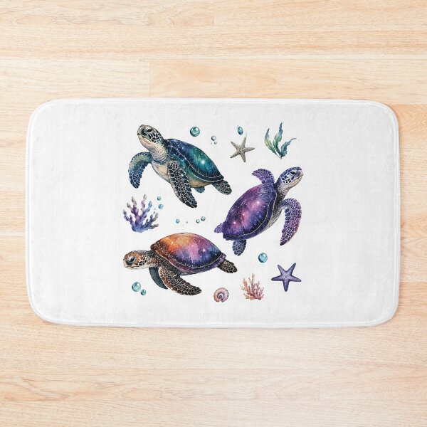 Item preview, Cosmic Sea Turtles designed and sold by PatternFly.