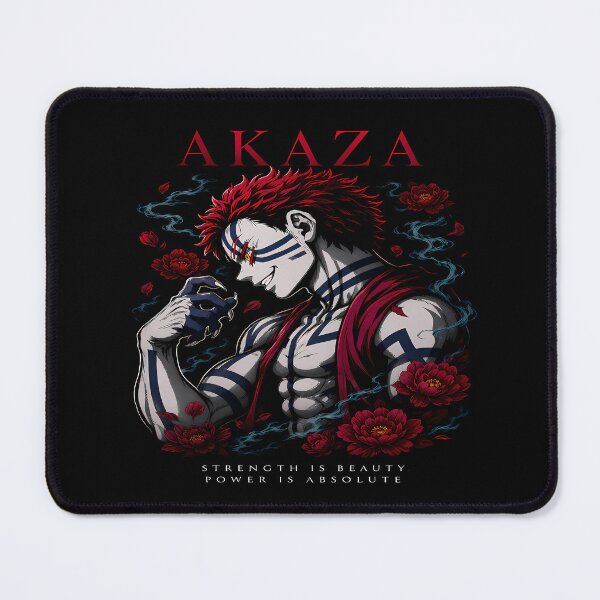 Item preview, Akaza -Strength is Beauty-Power is Absolute-  Upper Moon 3 Aesthetic Design designed and sold by Trinidesigns123.