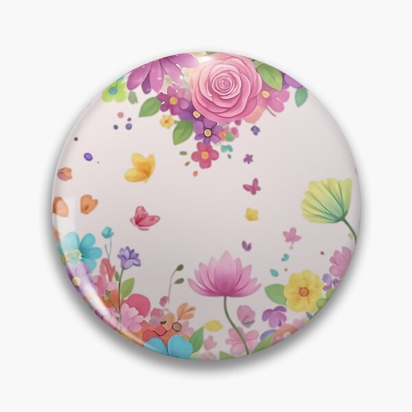 Item preview, Blooming Flower Heart | Colorful Floral Art designed and sold by Y-MOONSTAR.