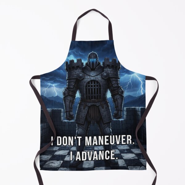 Item preview, Dark Anime Chess Rook — I Dont Maneuver I Advance designed and sold by deepthinkanime.