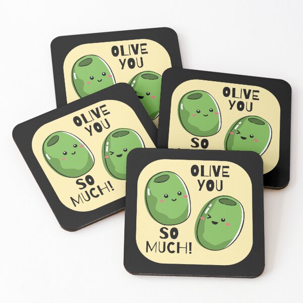Item preview, Olive You So Much! designed and sold by AESTHETISCAPES.