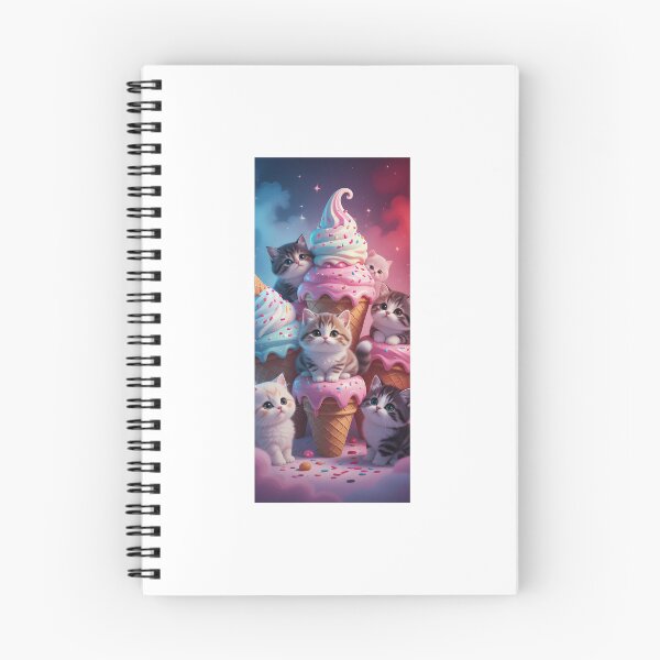 Item preview, Cats and ices cream designed and sold by LeesMegamerch.