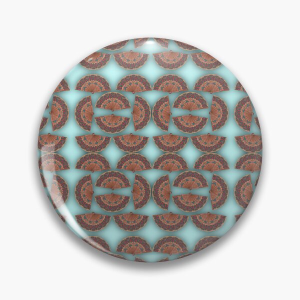 Item preview, Flamenco Pattern – decorative repeating fan illustration designed and sold by WorldOFaMillion.