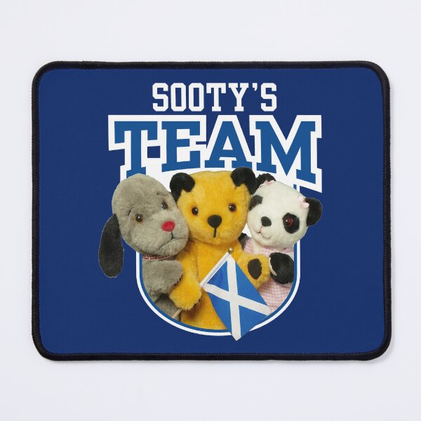 Item preview, Sooty Sweep & Soo Team Scotland Football World Cup designed and sold by All-And-Every.