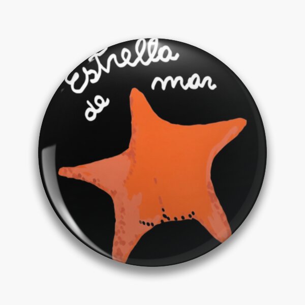 Item preview, Orange Starfish Spanish Art designed and sold by ellapaintcoast.