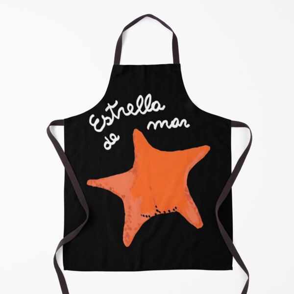 Item preview, Orange Starfish Spanish Art designed and sold by ellapaintcoast.