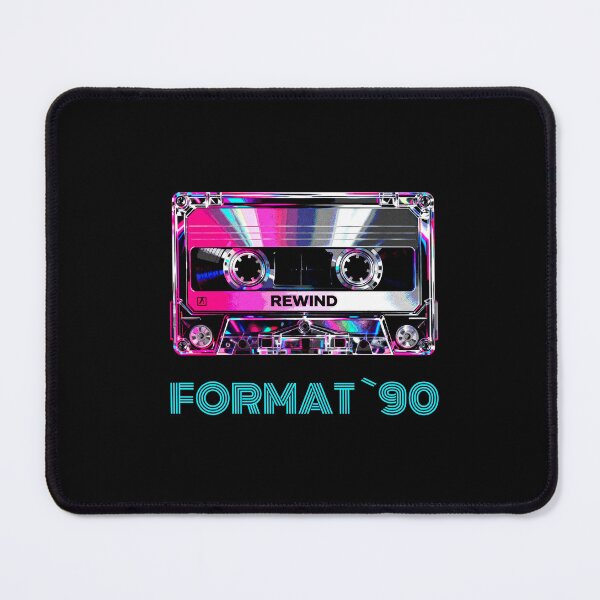 Item preview, Format 90 Retro Cassette Tape Synthwave designed and sold by ZJDesignsArt.