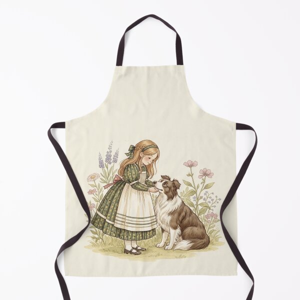 Item preview, Heartwarming Connection: A Girl and Her Faithful Dog designed and sold by Pasteltone.
