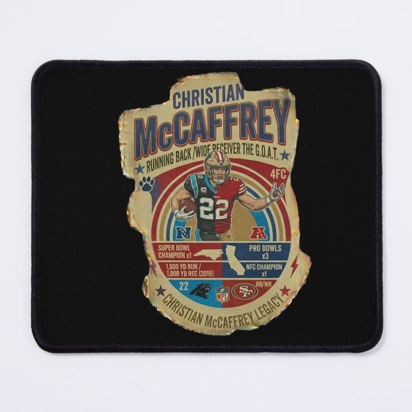Item preview, Christian McCaffrey GOAT 49ers RB NFL Legend designed and sold by ThatFootball12.