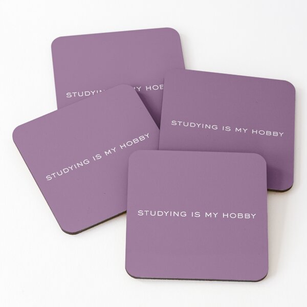 Item preview, Studying Is My Hobby- Cute Student Quote designed and sold by alaa9898.