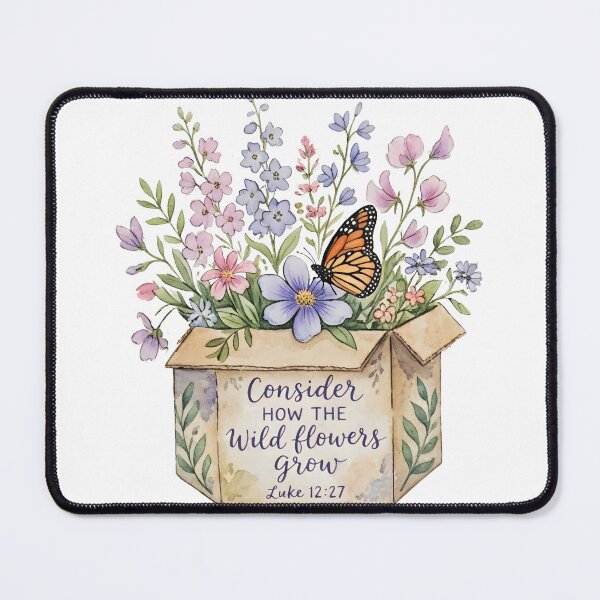 Item preview, Consider Wildflowers Grow Luke designed and sold by SentoOneLove.
