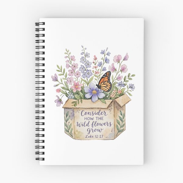 Item preview, Consider Wildflowers Grow Luke designed and sold by SentoOneLove.