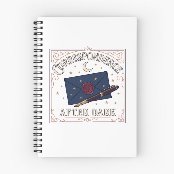 Item preview, Correspondence After Dark Postal Typography designed and sold by GoverArt.