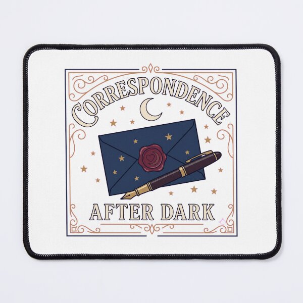 Item preview, Correspondence After Dark Postal Typography designed and sold by GoverArt.