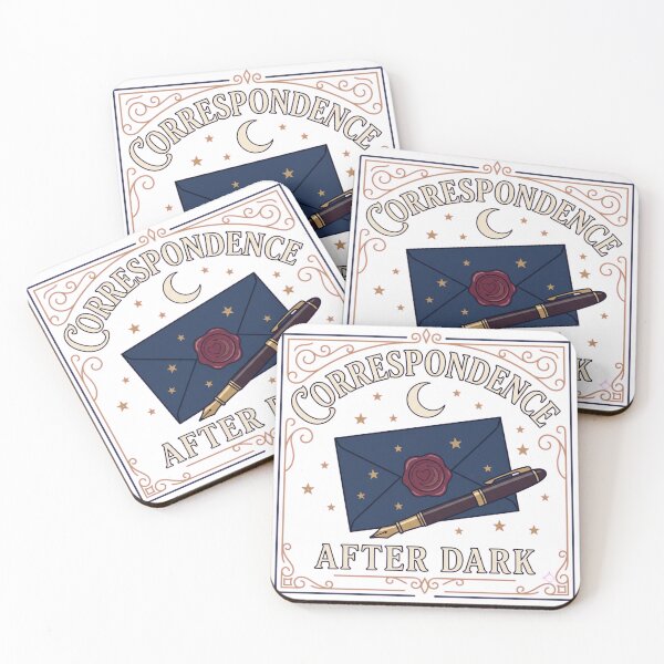 Item preview, Correspondence After Dark Postal Typography designed and sold by GoverArt.