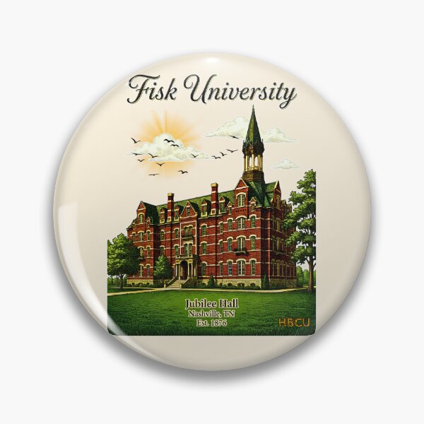 Item preview, Fisk University Vintage Jubilee Hall Lithography Engraving designed and sold by EvergreenPark - Tee Studio.